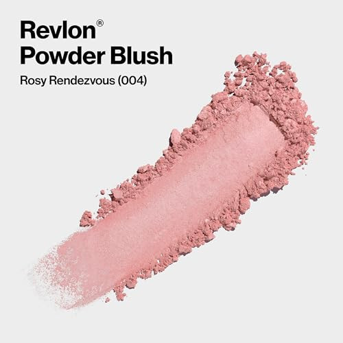 Revlon Blush, Powder Blush Face Makeup, High Impact Buildable Color, Lightweight & Smooth Finish, 004 Rosy Rendezvous, 0.17 oz - 2