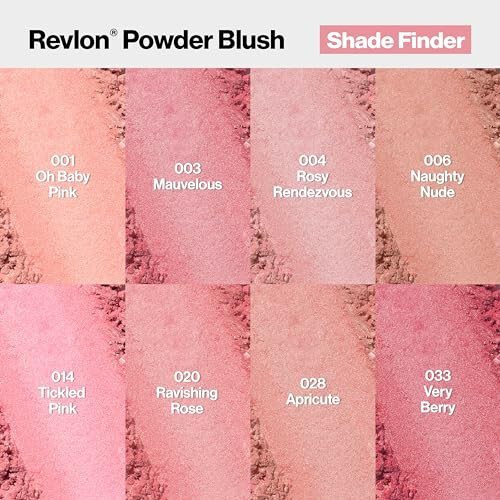 Revlon Blush, Powder Blush Face Makeup, High Impact Buildable Color, Lightweight & Smooth Finish, 004 Rosy Rendezvous, 0.17 oz - 5