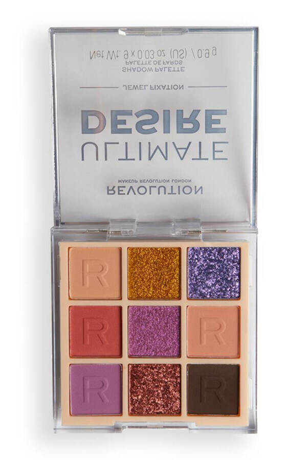 REVOLUTION ULTIMATE DESIRE EYE SHADOW PALETTE JEWEL FIX - 3