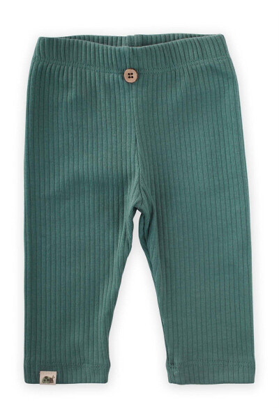 Ribbed Leggings 0-5 Years Cagla Green - 4