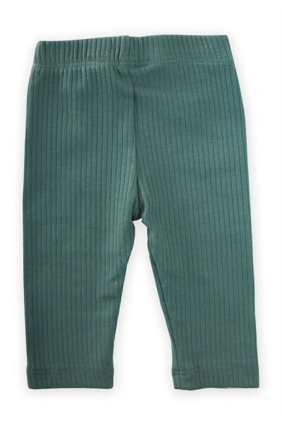 Ribbed Leggings 0-5 Years Cagla Green - 5