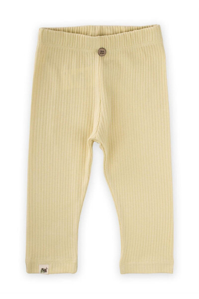 Ribbed Leggings 0-5 Years Yellow - 4