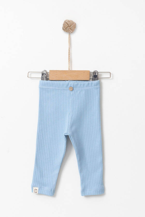 Ribbed Leggings 3-18 Months Blue - 1