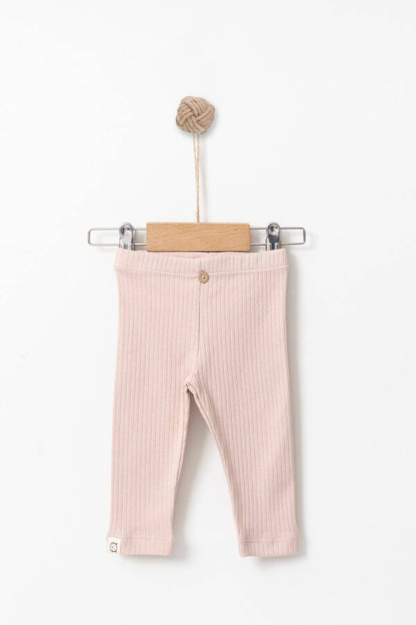 Ribbed Leggings 3-18 Months Pink - 1