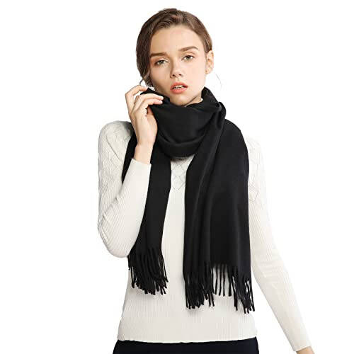 RIIQIICHY Scarfs for Women Fall Winter Pashmina Shawls and Wraps for Evening Dresses Wedding Shawl Blanket Scarves - 1