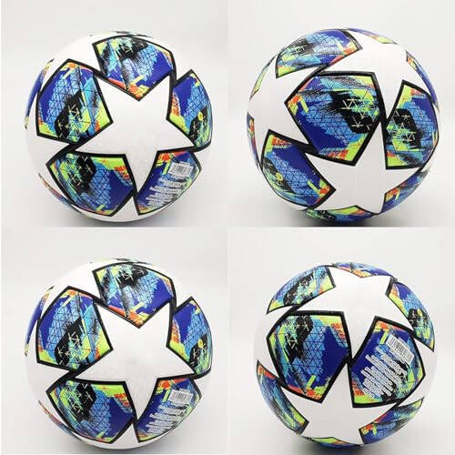 RNNTK 2024 Champions League Football Fans Memorabilia Soccer Regular No. 5 Ball Birthday Present, Size 5 - 2