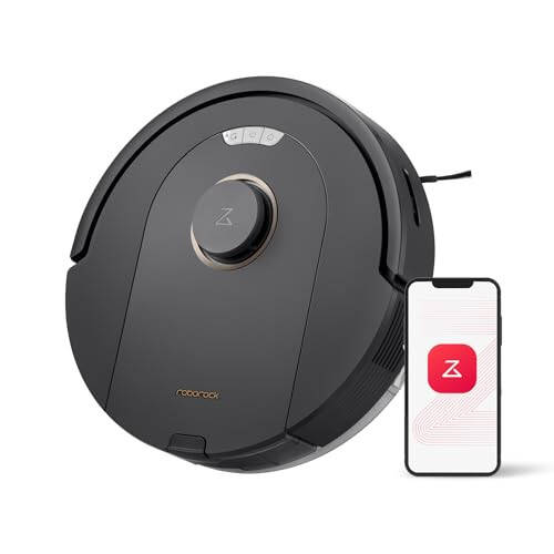 roborock Q5 Pro Robot Vacuum and Mop Combo, 5500Pa Suction, DuoRoller Brush, LiDAR Navigation, Robotic Vacuum Cleaner with 240 min Runtime, Smart No-Go Zone, Perfect for Pet Hair - 1