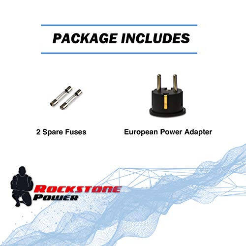 ROCKSTONE POWER 5000 Watt Voltaj Konvertori Transformatori - Og'ir Vazifa Yuqori/Pastga AC 110V/120V/220V/240V Quvvat Konvertori - Davr Kesuvchi Himoyasi - DC 5V USB Porti - CE Sertifikatlangan [3 Yil Kafolat] - 7