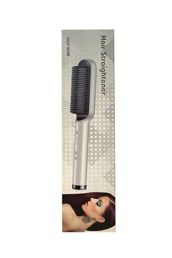 Rose Hair Styling and Hair Straightening Blow Brush - 12