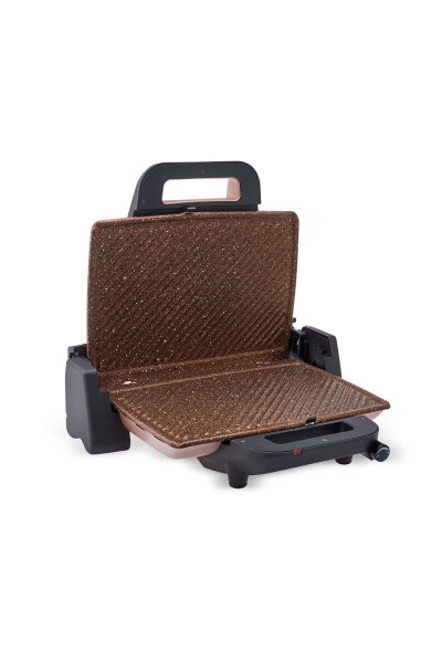 Rosegold Granit Izgara Ve Tost Makinesi 1800w - 4