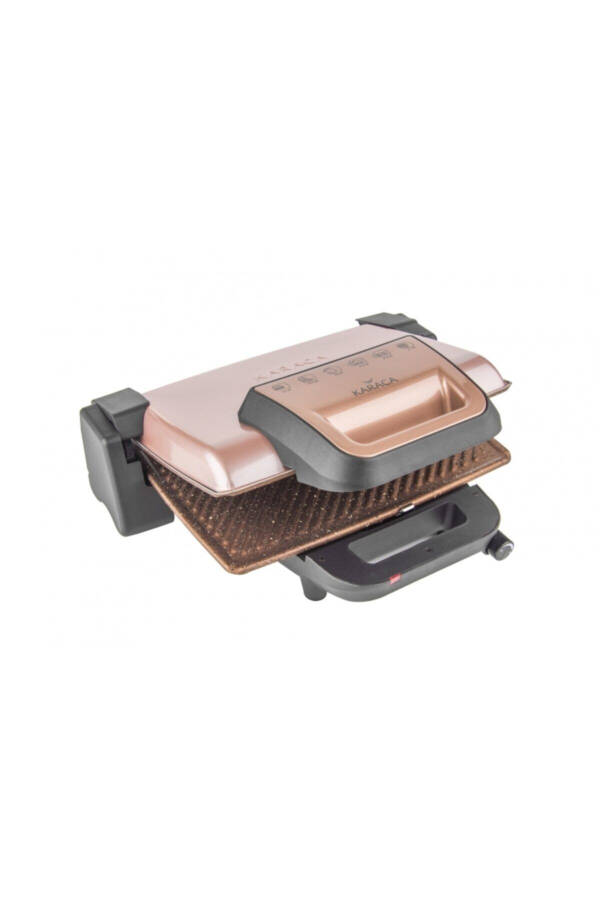 Rosegold Granite Grill And Toaster Machine 1800w - 6