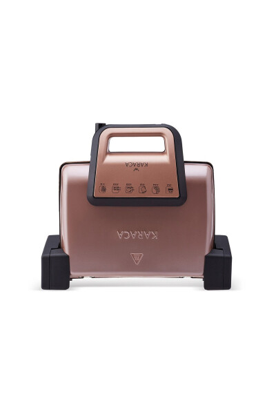 Rosegold Granite Grill And Toaster Machine 1800w - 2