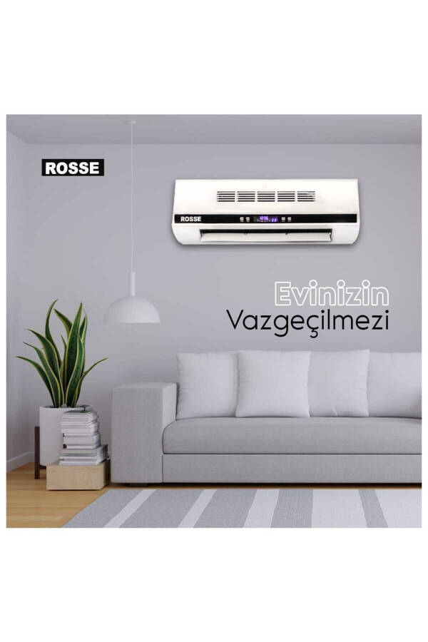 Rosse 2200 W. Uk. Ptc Ceramic Heater, Cooler Wall Air Conditioner Type with Gift - 35