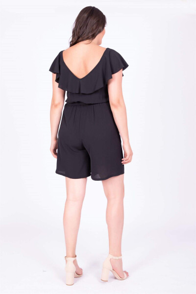 Ruffle Neck Jumpsuit - 3