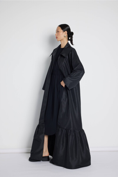 Ruffled Kaftan Black - 4