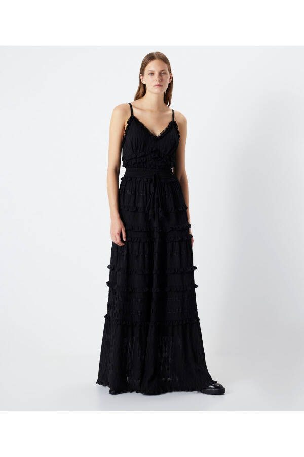 Ruffled maxi ko'ylak - 20