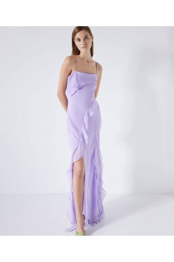 Ruffled maxi ko'ylak - 22