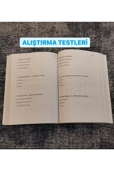 Rus tilining barcha grammatik mavzulari, kundalik muloqotlar, lug'at, hikoyalar, turkcha talaffuz A1 - C2 - 6