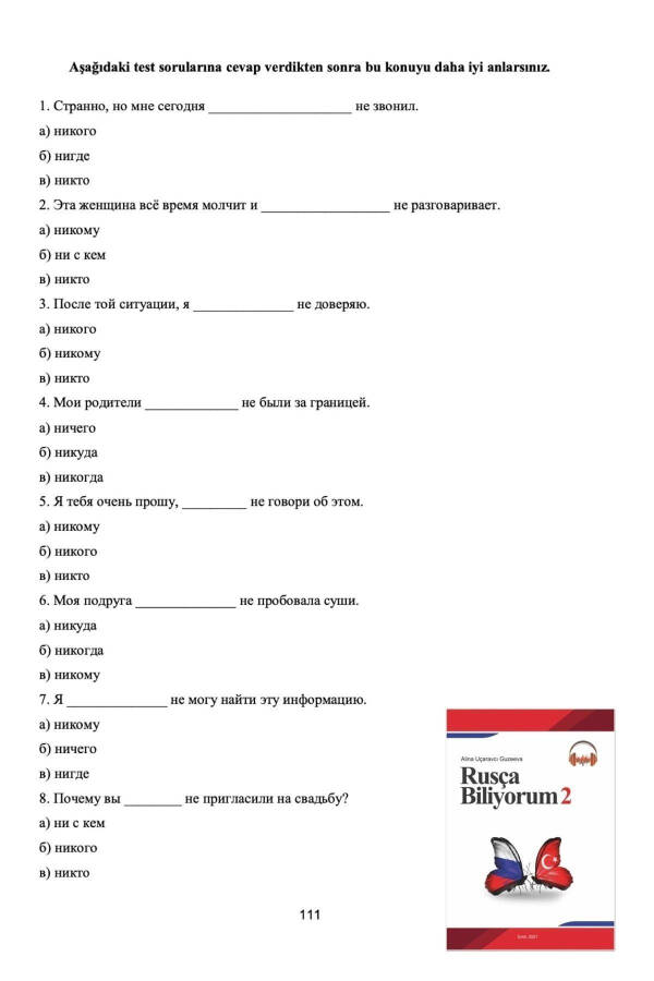 Rusça Biliyorum Seti (1 VE 2 KİTAP) - 15