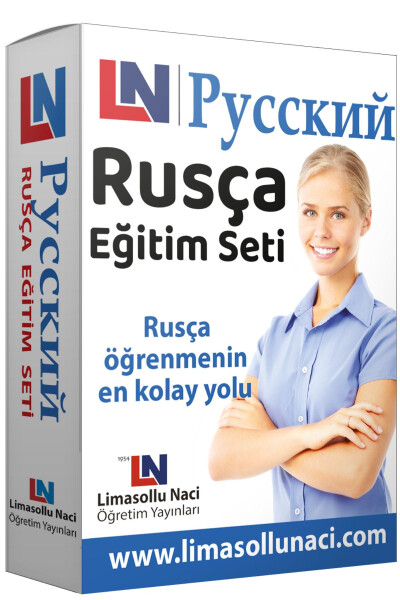 Rusça Eğitim Seti - Rusça Kitap - Torfl, Yds Sınav Hazırlık - Kolay Rusça Kelime Öğrenme Kitapları - 9