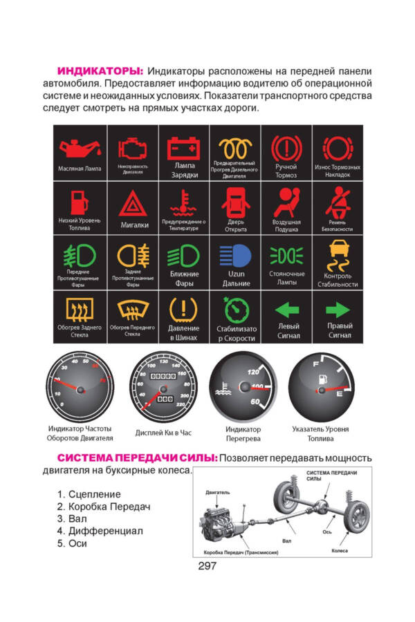 Russian Driving Training Book - Russian Driver Course Book - 6