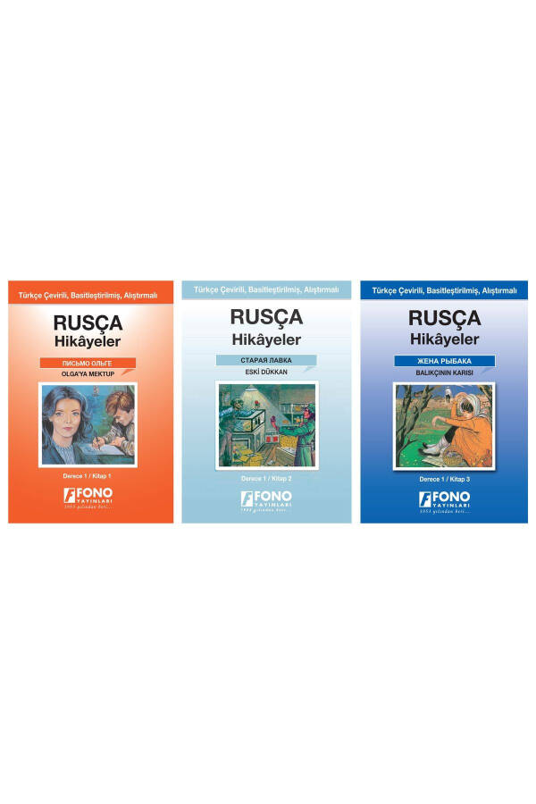 Russian Turkish Stories Level 1 (3 Books) - 2