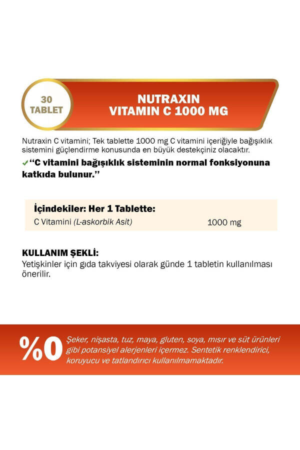 S vitamini 28 ta'mli tablet - 1000 mg - 5