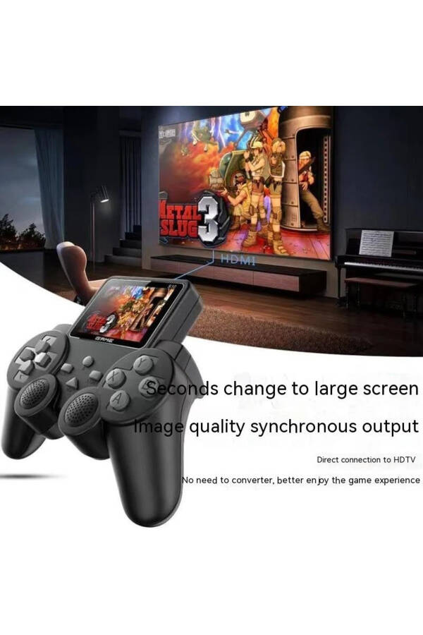 S10 Gamepad Retro Game Console 520 Classic Games Loaded Connectable to TV - 5