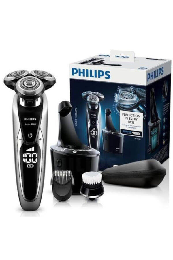 S9711/31 Wet & Dry Electric Shaver and Braun Silk Expert Pro5 Pl5014 IPL Laser Hair Removal Set - 2