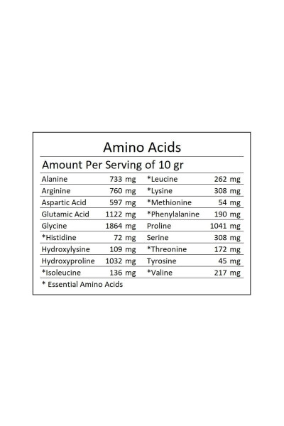 Saf Kolajen Peptitleri 10.000 Mg Hidrolize Toz Kolajen 454gr - 6