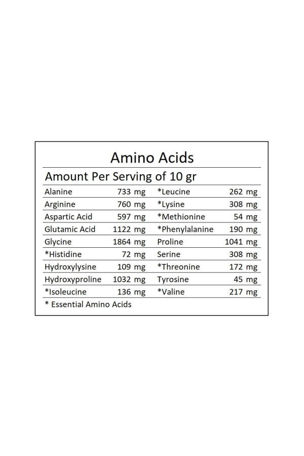 Saf Kolajen Peptitleri 10.000 Mg Hidrolize Toz Kolajen 454gr - 6