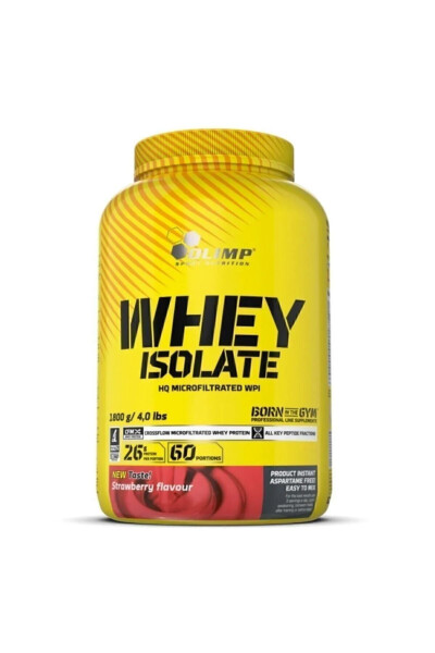 Saf Whey Protein İzolatı 1800 Gr Çikolata Aromalı Protein Tozu İzole Kas Geliştirici - 1