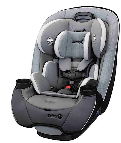 Safety 1st Crosstown All-in-One Convertible Car Seat, Rear-Facing 5-40 pounds, Forward-Facing 22-65 pounds, and Belt-Positioning Booster 40-100 pounds, Seal - 1