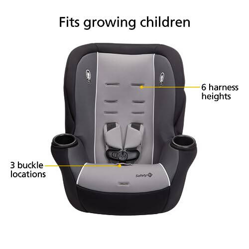 Safety 1st Getaway All-in-One Convertible Car Seat, Haze - 3