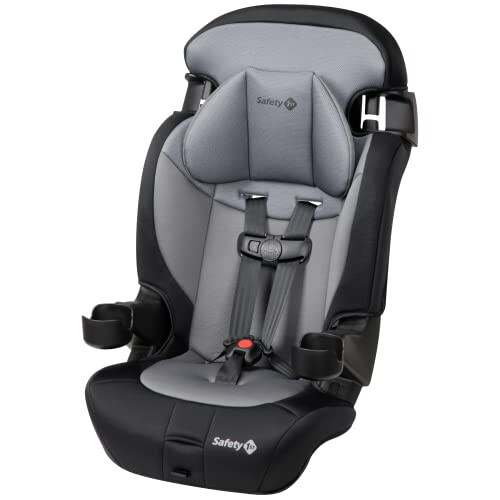 Safety 1st Grand 2-in-1 Booster Car Seat, Extended Use: Forward-Facing with Harness, 30-65 pounds and Belt-Positioning Booster, 40-100 pounds, High Street - 1