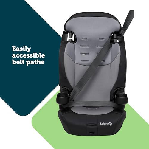 Safety 1st Grand 2-in-1 Booster Car Seat, Extended Use: Forward-Facing with Harness, 30-65 pounds and Belt-Positioning Booster, 40-100 pounds, High Street - 5