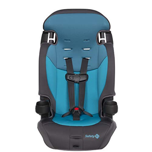 Safety 1st Grand 2-in-1 Booster Car Seat, Forward-Facing with Harness, 30-65 pounds and Belt-Positioning Booster, 40-120 pounds, Capri Teal - 8