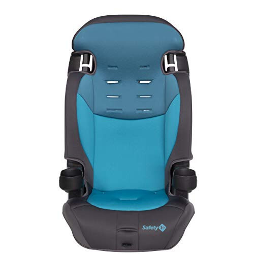 Safety 1st Grand 2'si 1 Arada Takviyeli Oto Koltuğu, Emniyet Kemeriyle İleri Yönelik, 30-65 pound ve Kemer Pozisyonlandırma Takviyesi, 40-120 pound, Capri Teal - 10