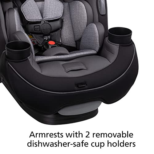 Safety 1st Grow and Go All-in-One Convertible Car Seat, Rear-facing 5-40 pounds, Forward-facing 22-65 pounds, and Belt-positioning booster 40-100 pounds, Aqua Pop - 11