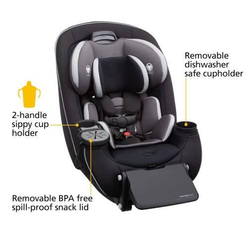 Safety 1st Grow and Go™ Extend 'n Ride LX All-in-One Convertible Car Seat, Blue Tilt - 4