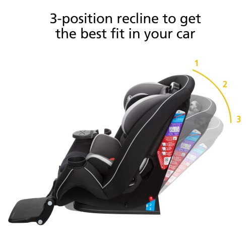 Safety 1st Grow and Go™ Extend 'n Ride LX All-in-One Convertible Car Seat, Blue Tilt - 5