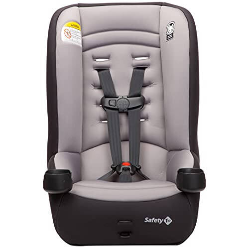 Safety 1st Jive 2-in-1 Convertible Car Seat, Rear-Facing 5-40 pounds and Forward-Facing 22-65 pounds, Black Fox - 11