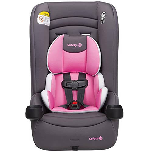 Safety 1st Jive 2-in-1 Convertible Car Seat, Rear-Facing 5-40 pounds and Forward-Facing 22-65 pounds, Carbon Rose - 3