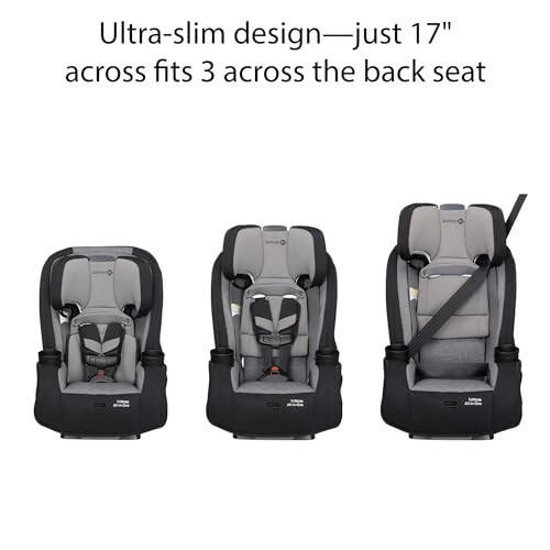 Safety 1st TriMate All-in-One Convertible Car Seat, All-in-one Convertible with Rear-Facing, Forward-Facing, and Belt-Positioning Booster, Dunes Edge - 4