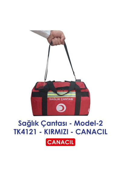 Sağlık Çantası -model-2- Kırmızı - Tk4121- - 2