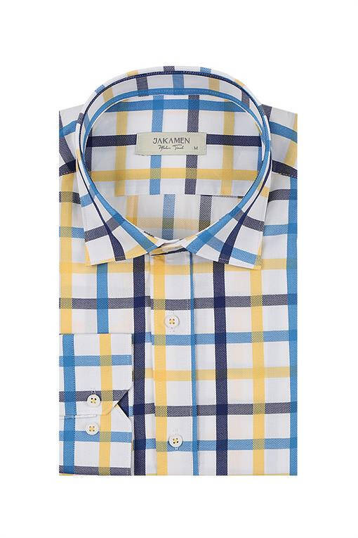 Saks Slim Fit Collar Button-Down Shirt - 9