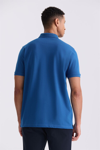 Saks Slim Fit Polo Yaka T-shirt - 4