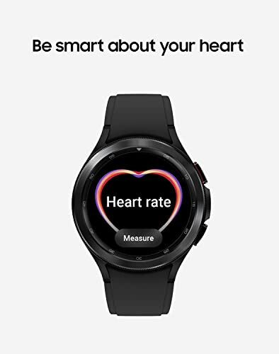 Samsung Electronics Galaxy Watch 4 Classic 46mm Smartwatch with ECG Monitor Tracker for Health Fitness Running Sleep Cycles GPS Fall Detection Bluetooth US Version, Black (Renewed) - 4