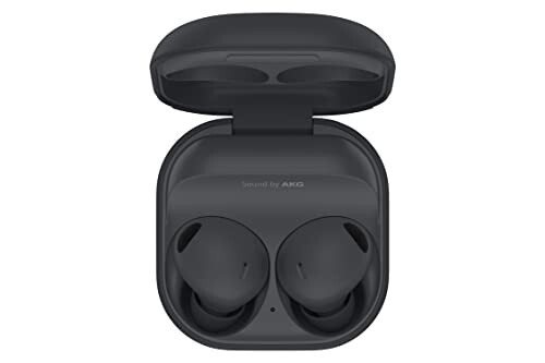 SAMSUNG Galaxy Buds2 Pro Gerçek Kablosuz Bluetooth Kulaklık, Grafit, Hi-Fi Ses, 360 Ses, Aktif Gürültü Engelleme, Rahat Uygunluk, HD Ses, IPX7 Suya Dayanıklı [ABD Sürümü, 1 Yıl Üretici Garantisi] - 1