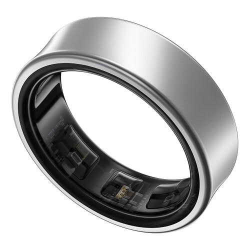 SAMSUNG Galaxy Ring, AI Smart Ring, Size First w/Sizing Kit, No App Subscription, Fitness Monitor, Sleep Tracker, Up to 7-Day Battery, Size 13, Titanium Silver [US Version, 1Yr Manufacturer Warranty] - 1